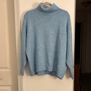 Vince Camuto Light Blue Turtleneck Sweater